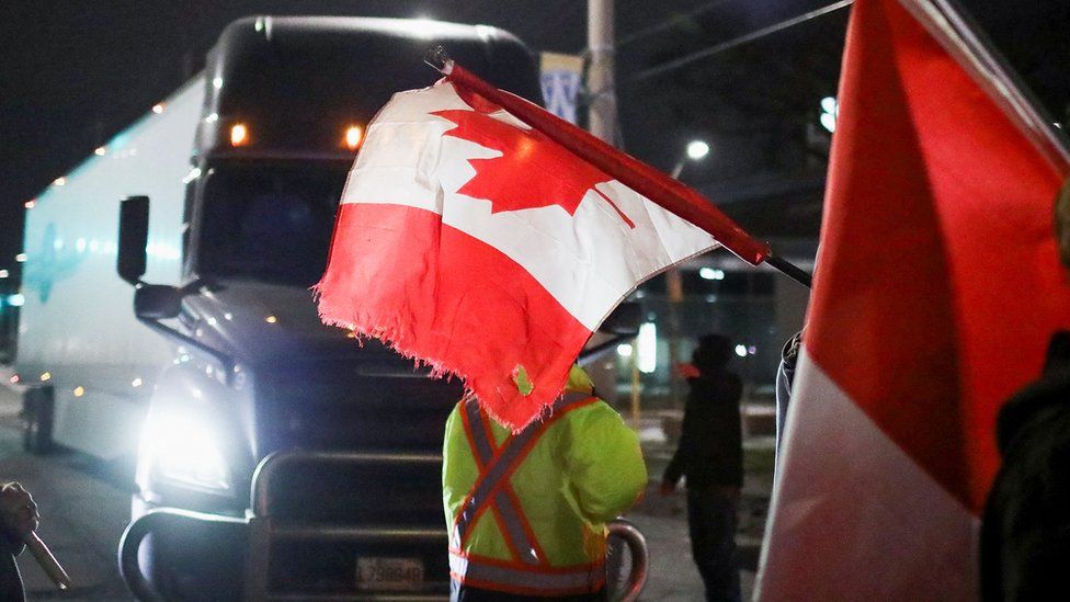 Protesty v Kanadě
