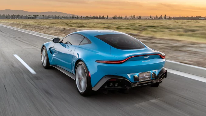 Nový opancéřovaný Aston Martin Vantage