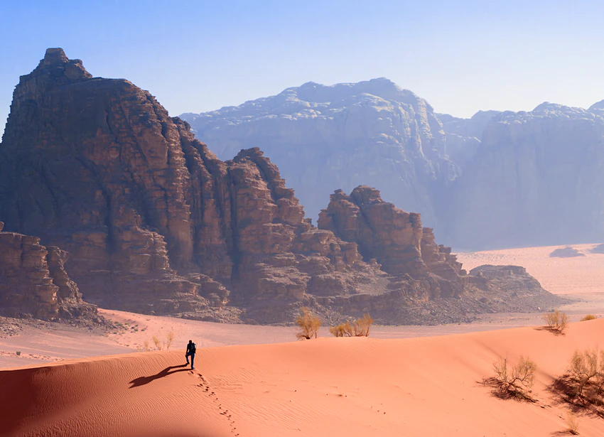 Wadi Rum ze Star Wars