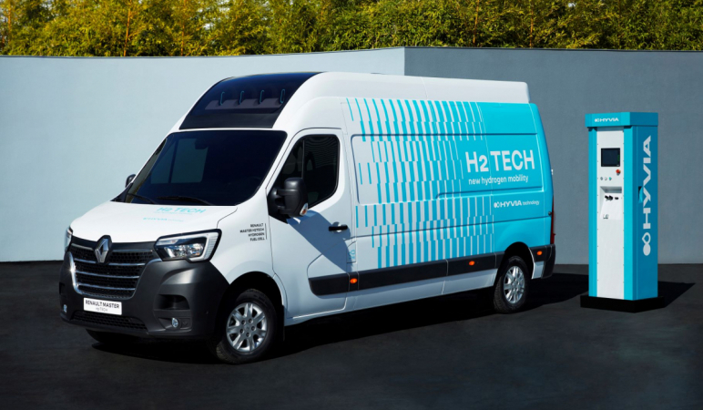 Vodíková pohonná jednotka bude nejspíše převzata z modelu Renault Master Van H2-TECH