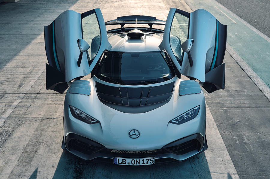 Mercedes-AMG One má maximální rychlost 352 km/h