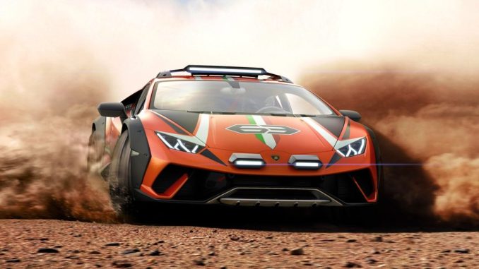 Italská automobilka Lamborghini přichází s novým off-road vozem s označením Sterrato. Je vyšší, má nová LED světla a vzadu spoiler