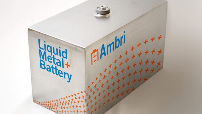 Americká společnost Xcel Energy otestuje využití nové technologie Ambri. Má sloužit k ukládání energie v Solar Technology Acceleration Center