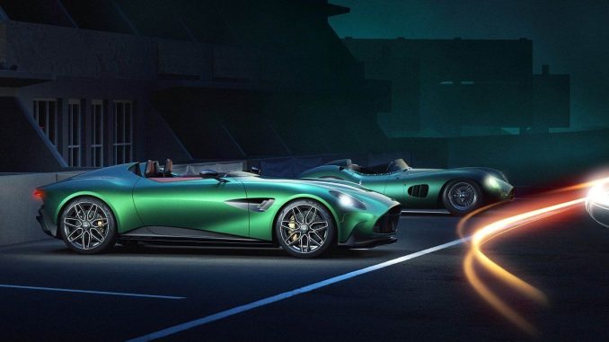 Na oslavu 10. výročí své exkluzivní divize Q Aston Martin odhalil na festivalu Monterey Car Week 2022 speedster DBR22
