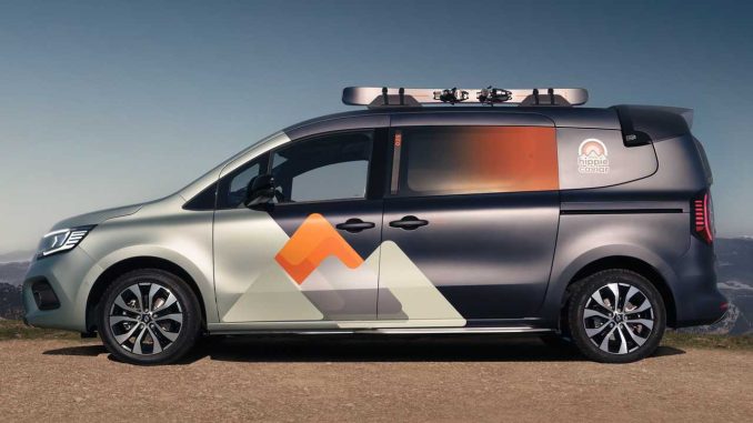 Nový model společnosti Renault s názvem Hippie Caviar Motel ukazuje, jak by mohl vypadat udržitelný obytný vůz s nulovými emisemi