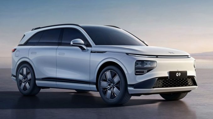 Čínská značka Xpeng odhalila své nové „chytré SUV“ G9, čtvrté vozidlo v sestavě vznikající značky po sedanech P5 a P7 a menším SUV G3i