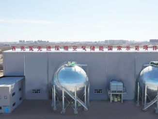 V čínském Shangdongu je zahájená výstavba projektu skladování energie stlačeným vzduchem o výkonu 350 MW/1,4 GWh