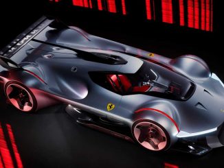 Ferrari oficiálně představuje Vision Gran Turismo s vlastním vozem. Retro-futuristický design vychází ze závodních modelů 330 P3 a 512 S