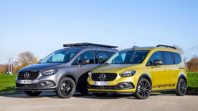 Na letošní autosalon v Essenu přijede společnost Vansports se dvěma upravenými dodávkami Mercedes-Benz Citan