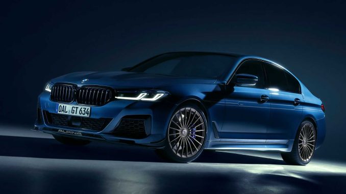BMW Alpina B5 GT je nový, limitovaný model. Tento vůz je k dispozici jako sedan nebo kombi a je také vybavený nejvýkonnějším motorem Alpina
