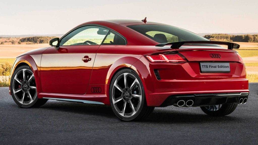 V roce 2022 Audi uvedlo na trh TT RS Heritage Edition, čímž tuto vysoce výkonnou variantu z Ameriky vyprovodilo