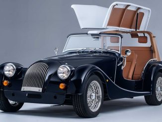 Morgan postavil pro významného sběratele vozů této společnosti jedinečný model Plus Four a pojmenoval jej Spiaggina