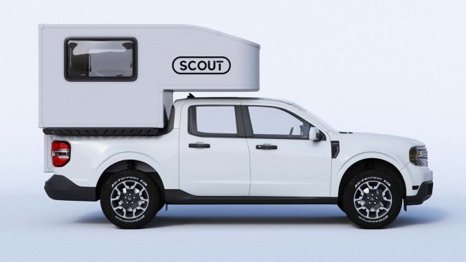 Scout Campers rozšiřuje svou nabídku a představuje Tuktut pro pickupy, jako je Ford Maverick, Ford Ranger, Jeep Gladiator, Toyota Tacoma