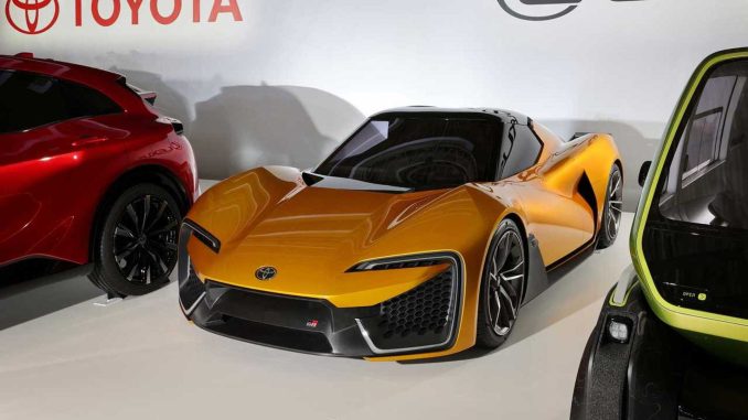 Sports EV naznačuje elektrický sportovní vůz s targa střechou a značkou Gazoo Racing - GR. Vůz by měl přijít do roku 2026