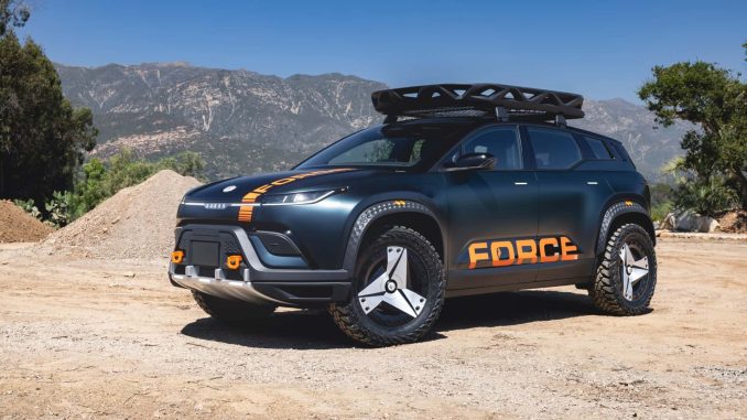 Vedle budoucích modelů představil Fisker také Ocean Force E. Jedná se o terénní paket, který lze objednat při koupi elektrického SUV