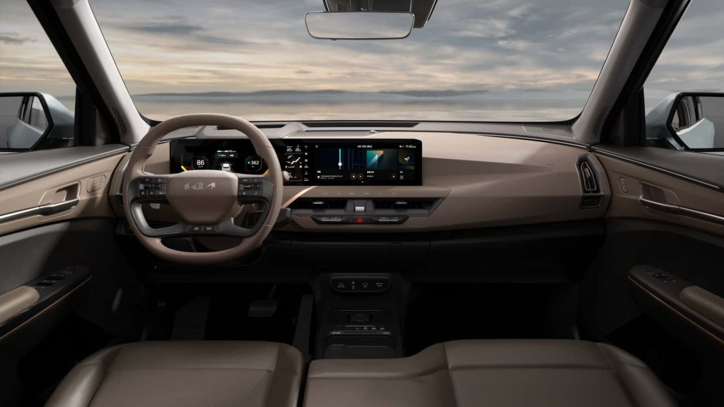 "Kia EV5 vznikla s cílem nově definovat žánr kompaktních SUV s tvary utvářenými jedinečnou designovou filozofií Kia "Opposites United'"