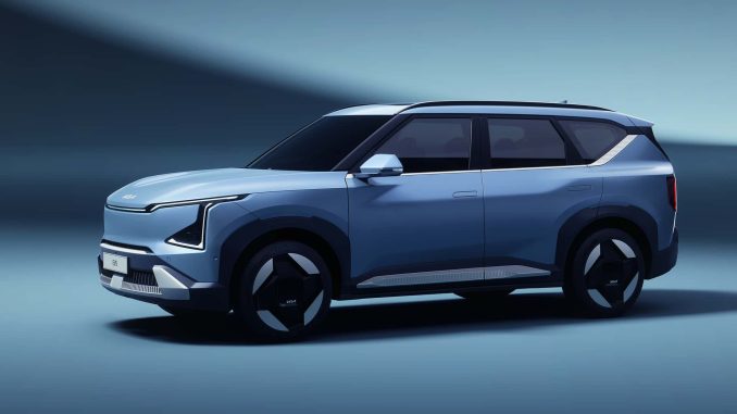 Jihokorejský výrobce na autosalonu v čínském Čcheng-tu odhalil zcela nové kompaktní elektrické SUV Kia EV5
