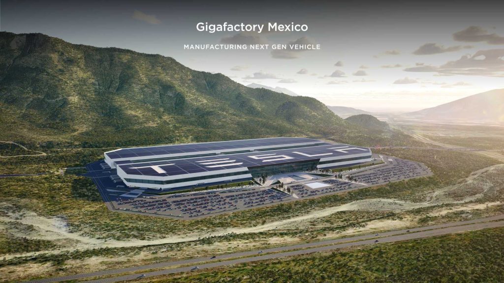 Společnost Tesla a její dodavatelé údajně investují v příštích dvou letech do další továrny Gigafactory v Mexiku 15 miliard dolarů
