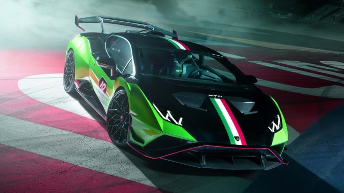 Lamborghini představilo speciální edici modelu STO, kterou si nemůžete koupit. Vůz vznikl pod personalizační divizí Ad Personam
