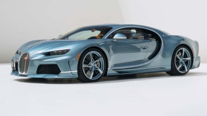 Program Sur Mesure od Bugatti umožňuje upravit si vůz podle přesných specifikací. Nová úprava se jmenuje Chiron Super Sport 57 One of One