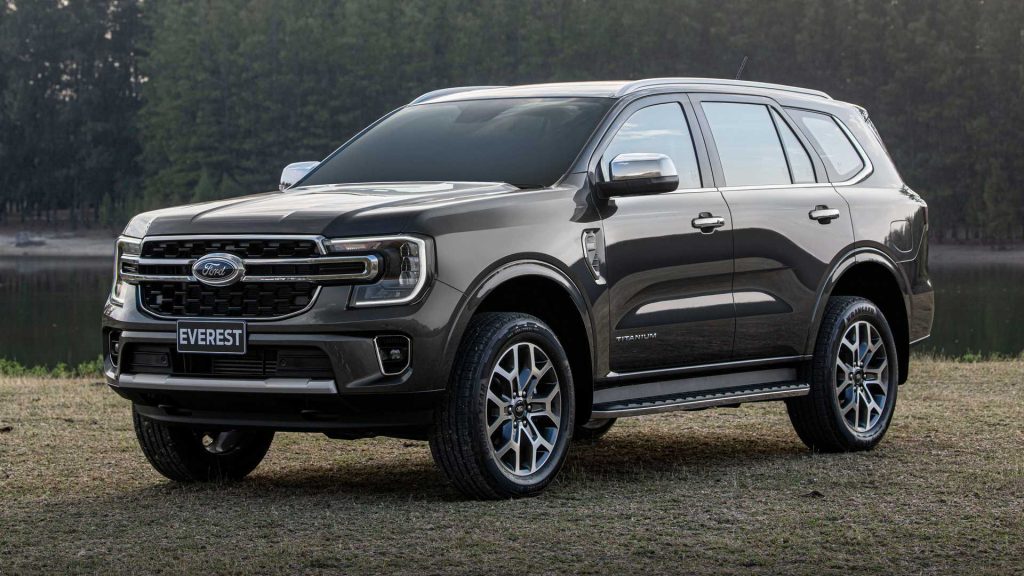 Ford Everest 2023 se ve Spojených státech neprodává, protože by se dostal do konfliktu s modelem Bronco