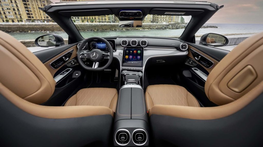 Mercedes CLE Cabriolet má také elektricky ovládaný systém Aircap
