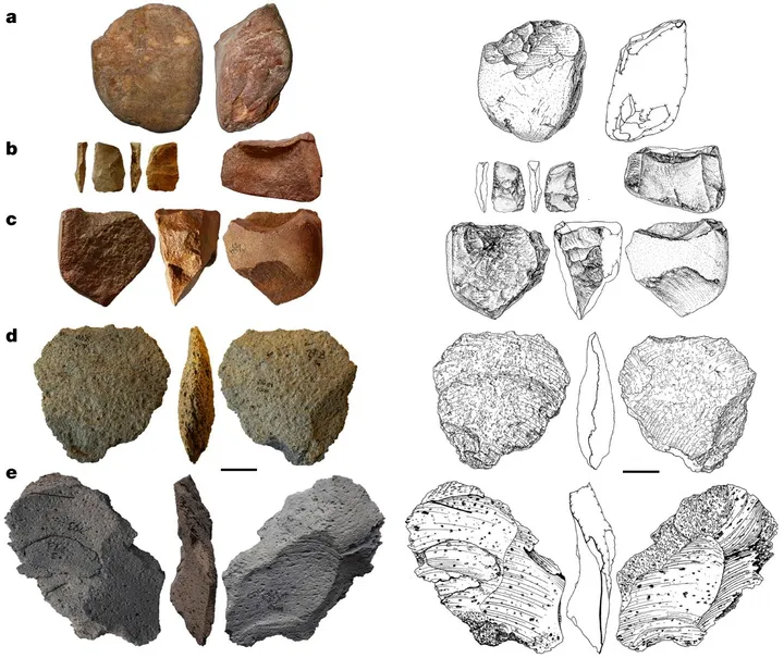 Dosud nejstarší důkazy o raných lidech objevené v Evropě