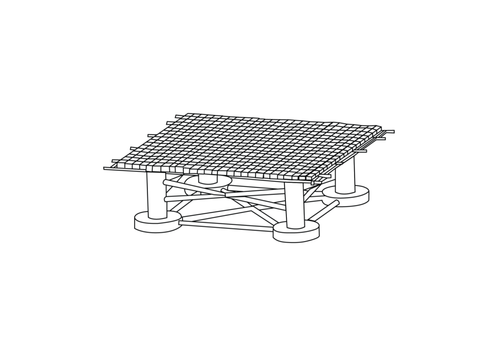 Modulární design pro offshore plovoucí fotovoltaické platformy