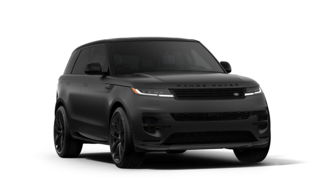 Nyní pro rok 2025 přidává Land Rover ke svému středně velkému luxusnímu SUV Range Rover Sport volitelný paket s názvem Stealth