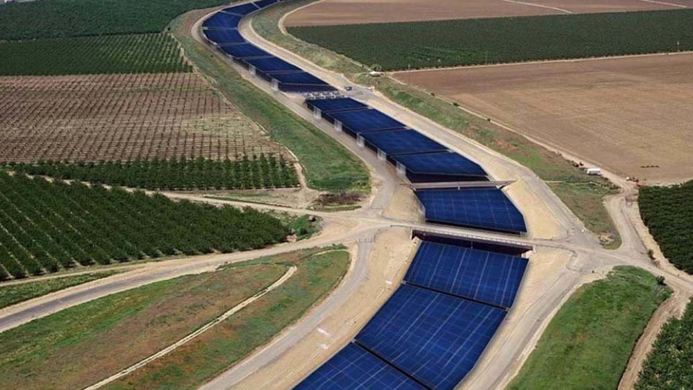 Rekultivace vody pomocí solárních panelů