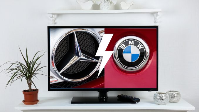 Německé automobilky Mercedes-Benz a BMW patří mezi nejzajímavější a nejlepší značky vůbec. Jejich rivalita se často projevuje i v reklamách