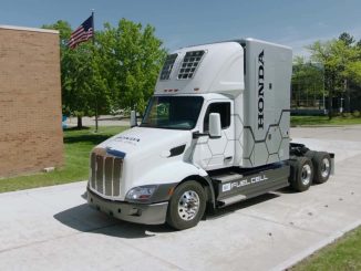 Honda je známá svými malými vozy. Nyní však představila nákladní vůz s vodíkovými palivovými články s názvem Class 8 Hydrogen Fuel Cell Truck