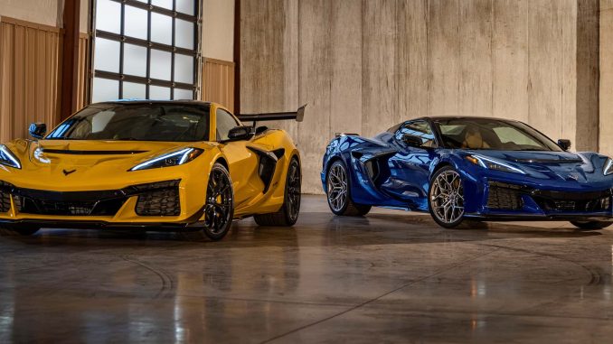 Chevrolet Corvette ZR1 z roku 2025 je nejvýkonnějším americkým sériově vyráběným vozem s motorem V8 všech dob