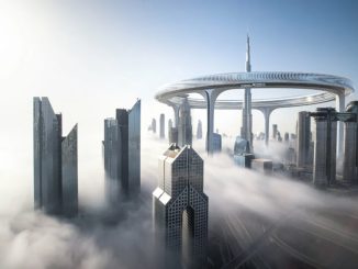 Futuristický Downtown Circle zásadně změní panorama Dubaje. Kruh by měl být 550 metrů vysoký a obkrouží nejvyšší mrakodrap světa