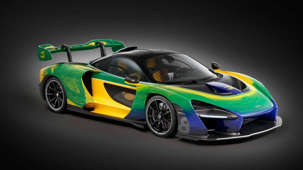 Hvězdou Goodwoodu je pro McLaren Senna s lakem Sempre, který vzdává hold Ayrtonu Sennovi