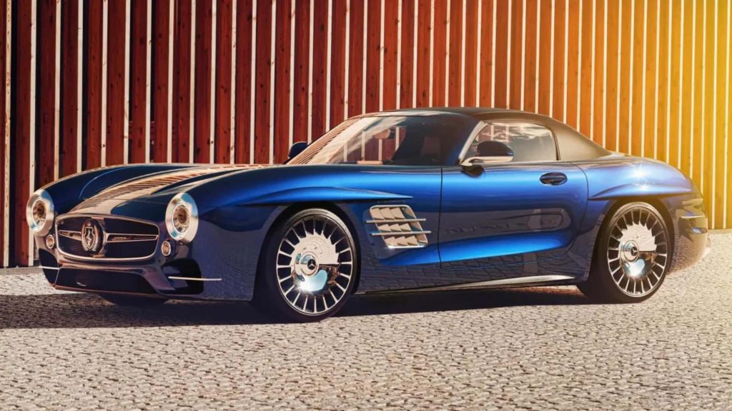 Tento karosovaný SL, označovaný jako 300GTC, byl inspirován původním modelem 300SL „Gullwing“ z 50. let