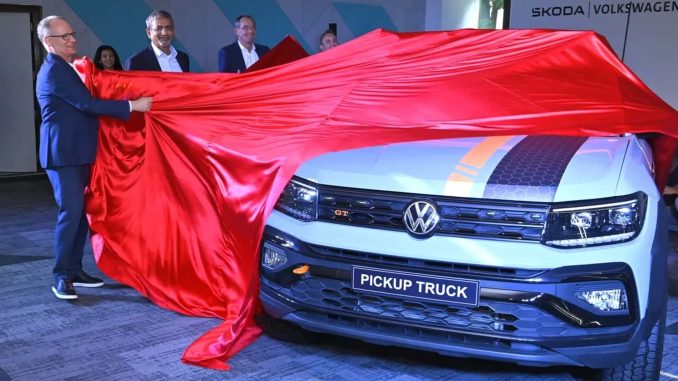 VW Pickup Truck vytvořila místní dceřiná společnost Škoda Auto Volkswagen India v rámci projektu Student Car Project