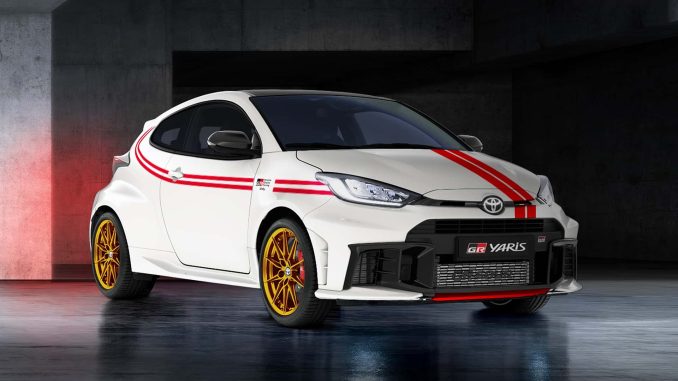 Hatchback Toyota GR Yaris se v Itálii dočkal speciální edice TGR Italy u příležitosti 53 let od prvního vítězství Toyoty v závodě rallye