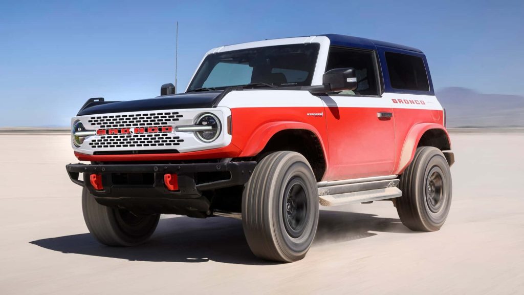 Ford se o ceně Bronco Stroppe Special Edition nezmiňuje