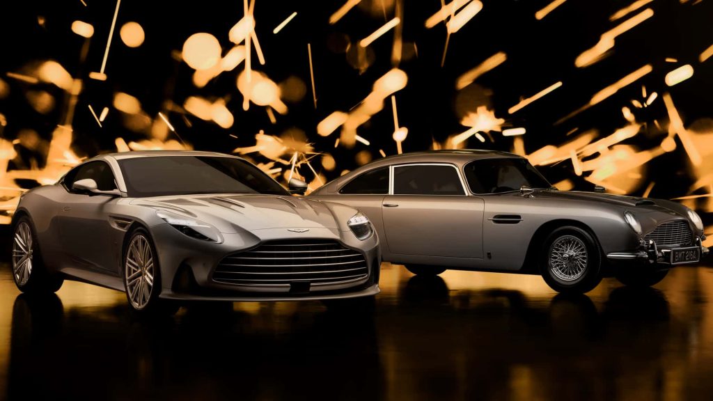 Aston Martin se objevil v bondovce Goldfinger z roku 1964